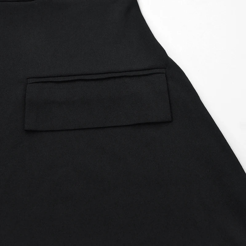 Monara Boss Lady Short Sleeve Mini Dress